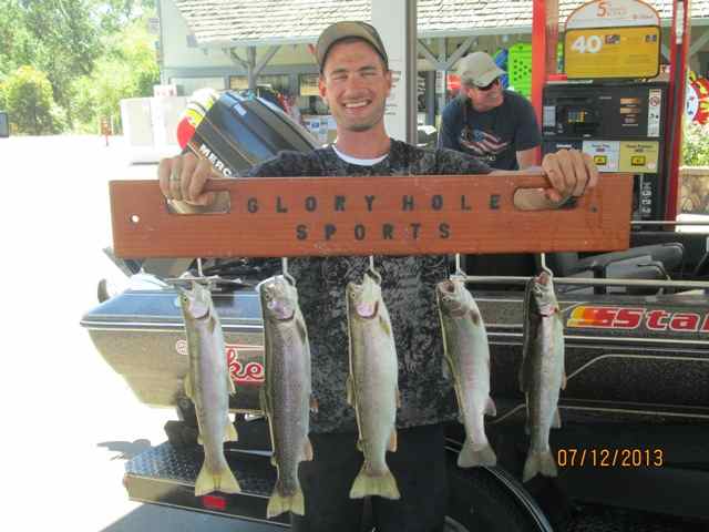 Catfish & Kokanee are the best bet at New Melones, Bass & Trout are active but a little tougher