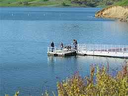 Striped bass, trout and catfish continue to provide the best fishing action at Los Vaqueros