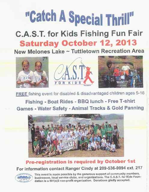 C.A.S.T. for Kids Fishing Fun Fair, October 12th