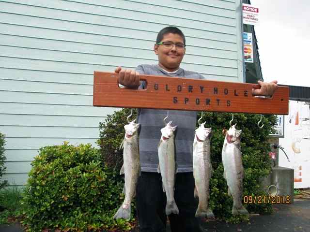 Catfish have been the hot species at New Melones this week, although the Trout may be coming on