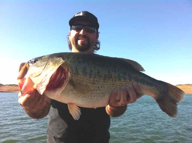 9 lb 6 oz Largemouth caught & released at New Melones