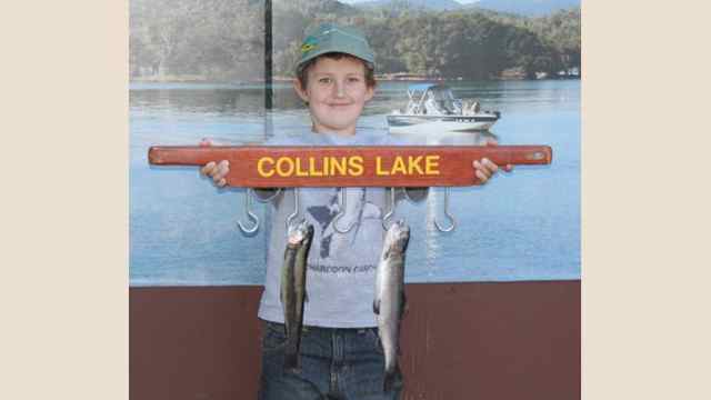 On Wednesday Collins Lake received their 3rd "Double Plant" of Rainbow Trout, another 2,000 lbs.