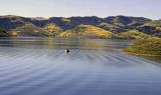 reservoir strawberry report fishing anglers continue boat hot