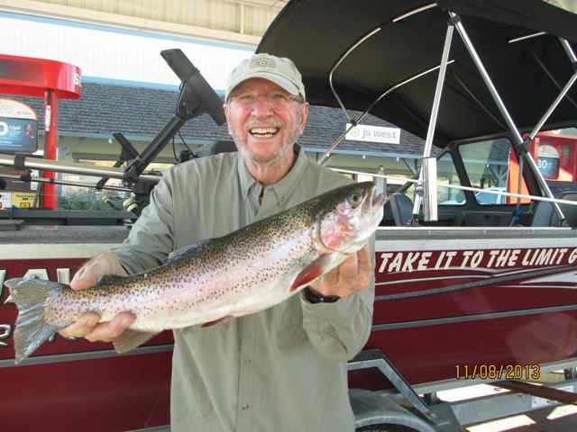 Trout fishing takes off at New Melones & American Bass Tournament Results