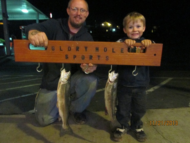 Good fishing is being reported at New Melones