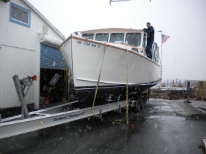 New boat (Fishy Business II) on the way to Northern California as of 12-10-13