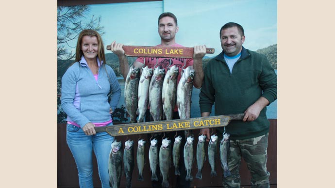 Collins Lake Fishing Report