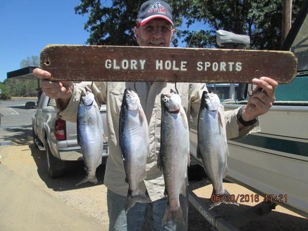 Glory Hole Fishing Report