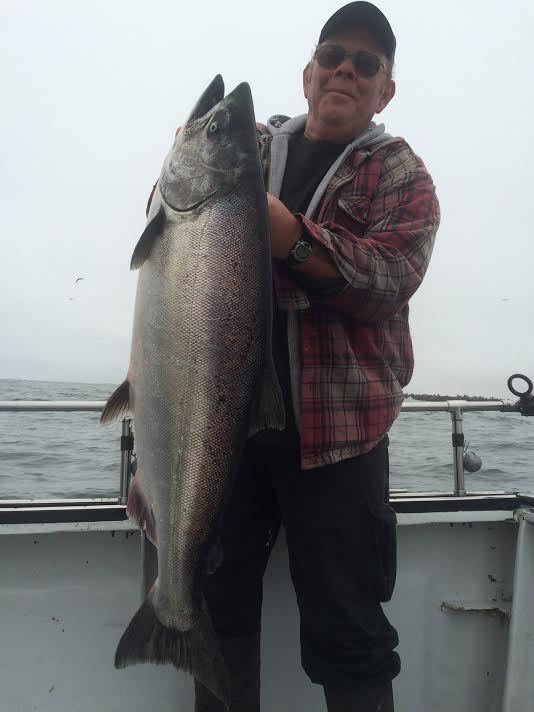 Eureka boats finding salmon close to home