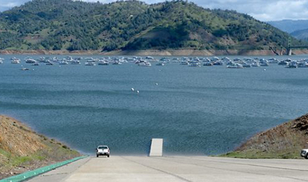 Lake Oroville; down but not out