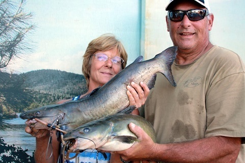 Anglers Hookup at Collins Lake