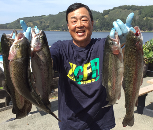 San Pablo Trout Action