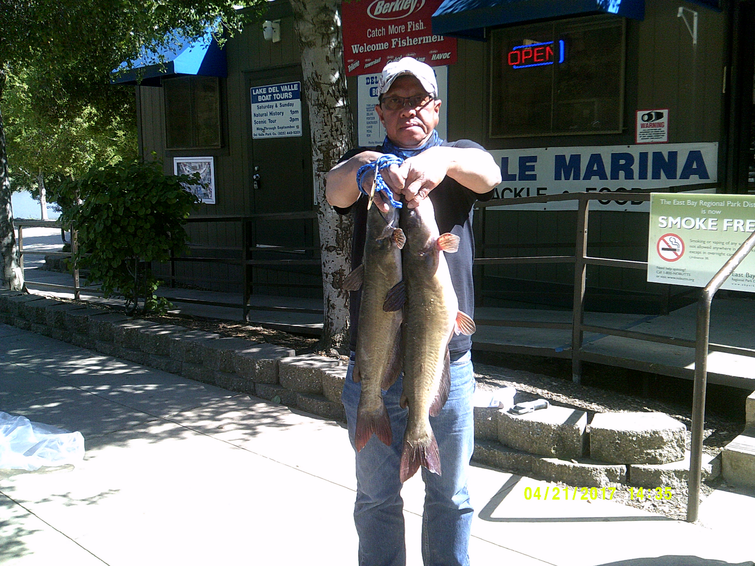 Antioch Oakley Shoreline Pier Fish Report - Antioch, CA (Contra