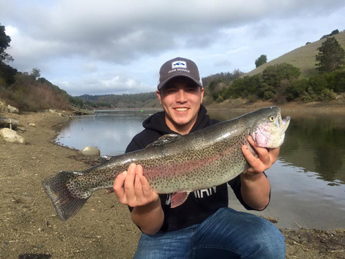 Fishing Lake Chabot, Castro Valley, CA 