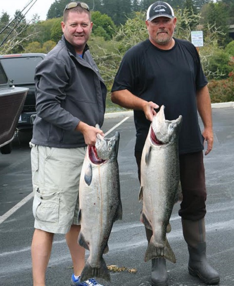 Chetco River - Hot Chetco Estuary King Action