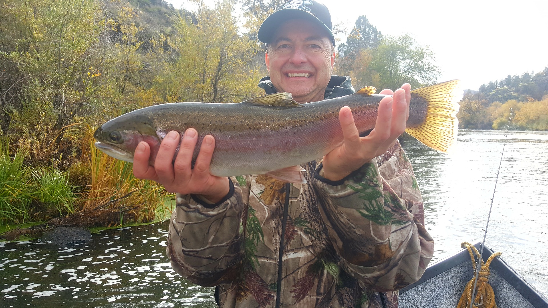 Ugly weather is what Winter Steelhead fishing is all about