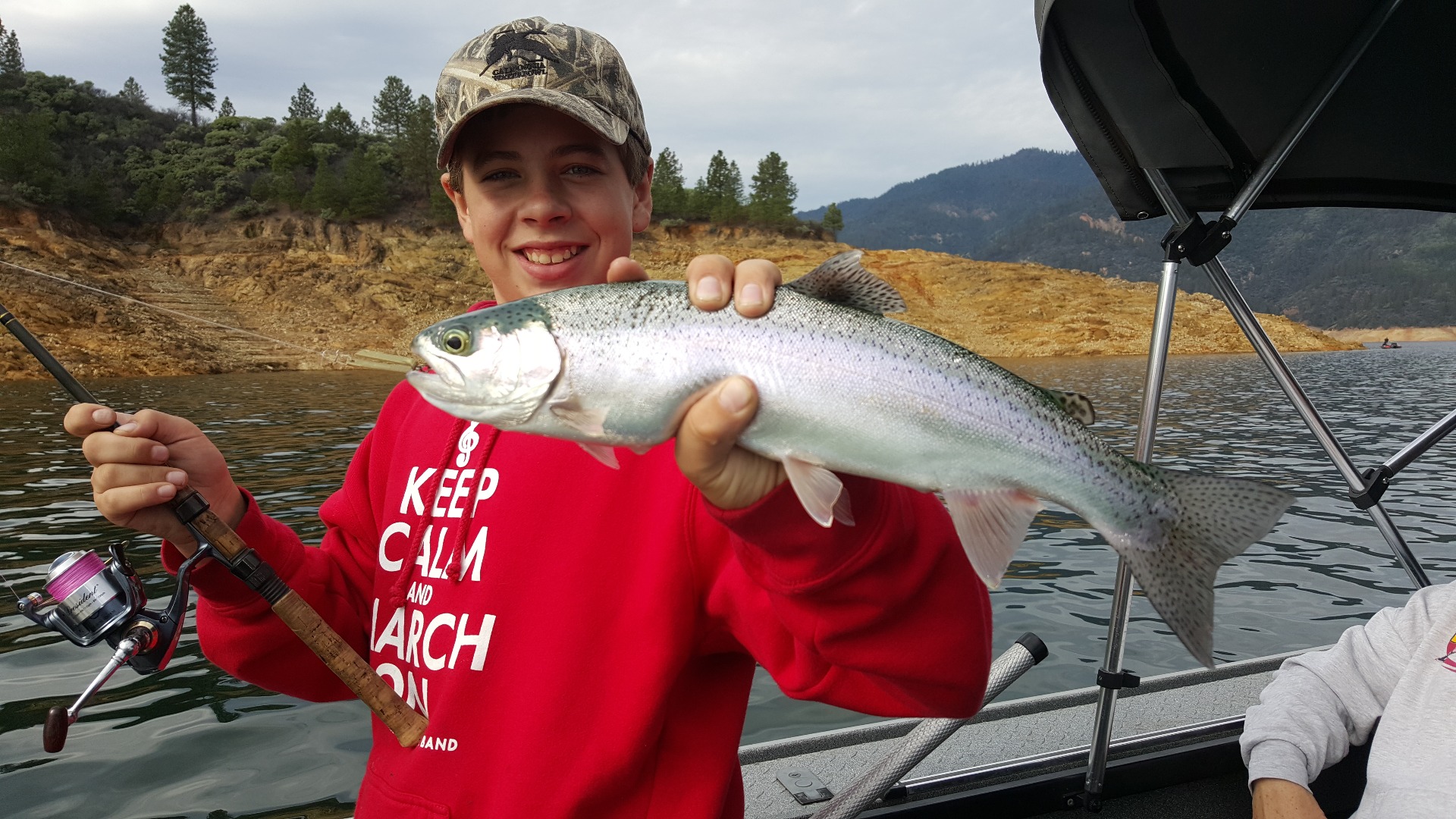 Shasta Lake fishing slow