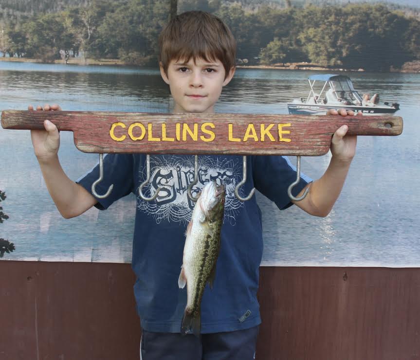 Collins lake reports lots of fish in December!