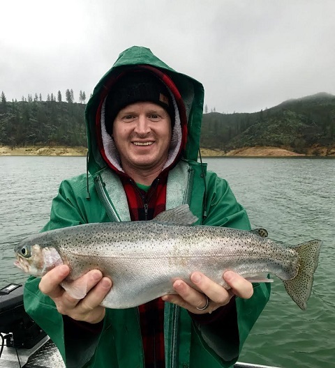 Shasta Lake trout and landlocked King salmon