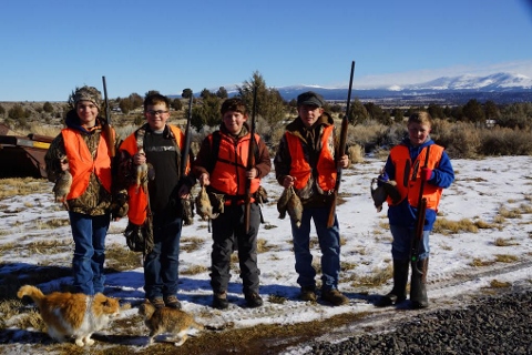 Junior Chukar Hunt a HUGE Success!!