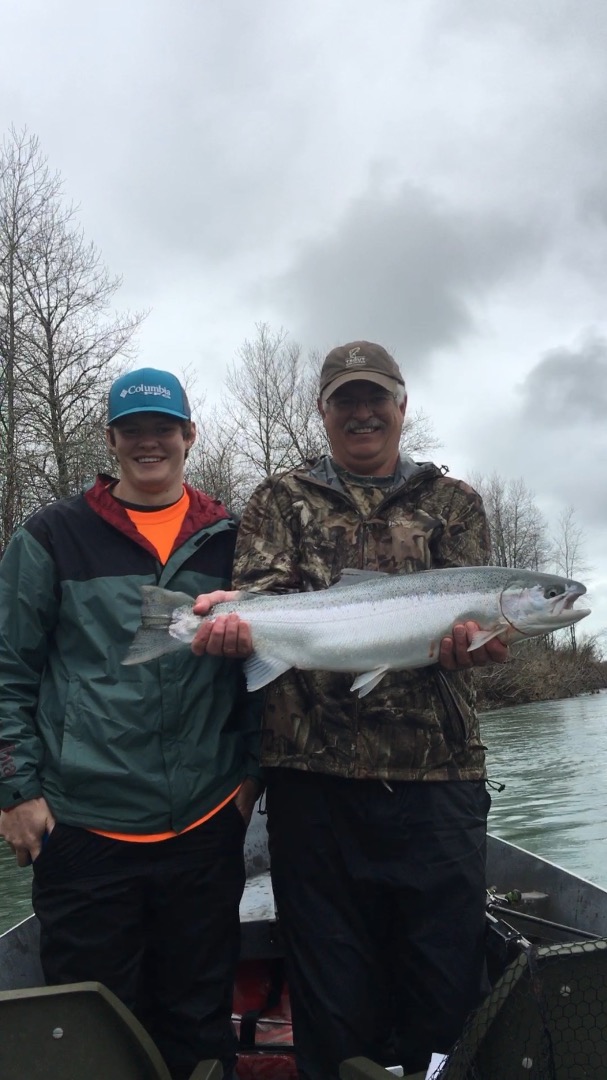 BANG, BANG, BANG. Smith River Steelhead action you don't want to miss out on!!