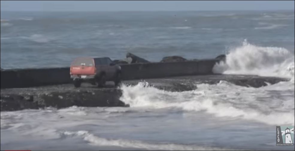Drive on Humboldt Bay jetty goes all wrong
