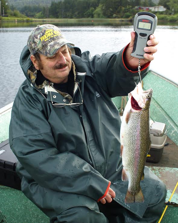 Fishing - Garrison Lake trout like panning for gold