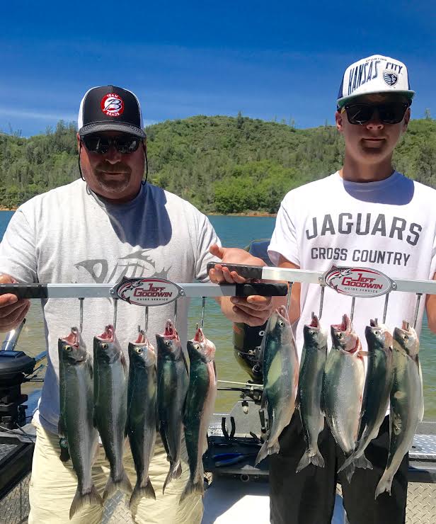 Whiskeytown Lake Kokanee action improving