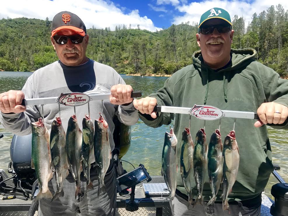 Fishing for Whiskeytown Lake Kokanee salmon — Jeff Goodwin Fishing