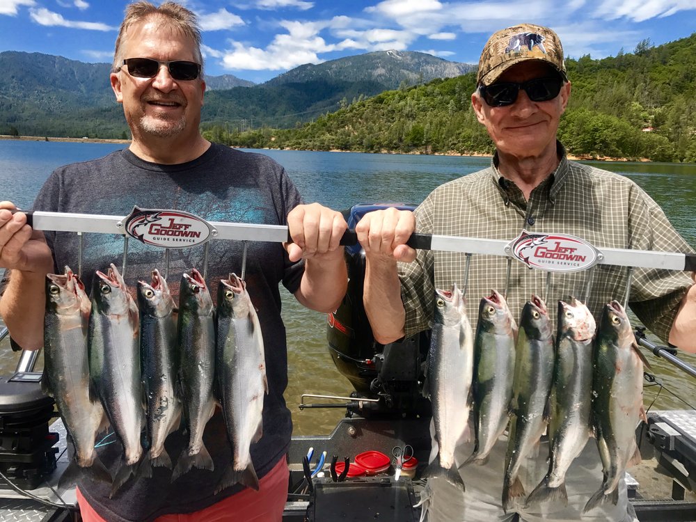 Guide tips for Whiskeytown Kokanee. — Jeff Goodwin Fishing