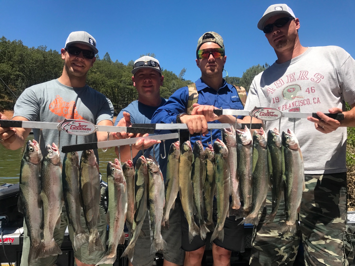 Red hot fishing at Shasta Lake