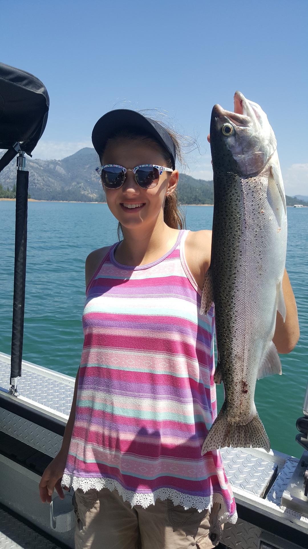 Limits daily Shasta lake