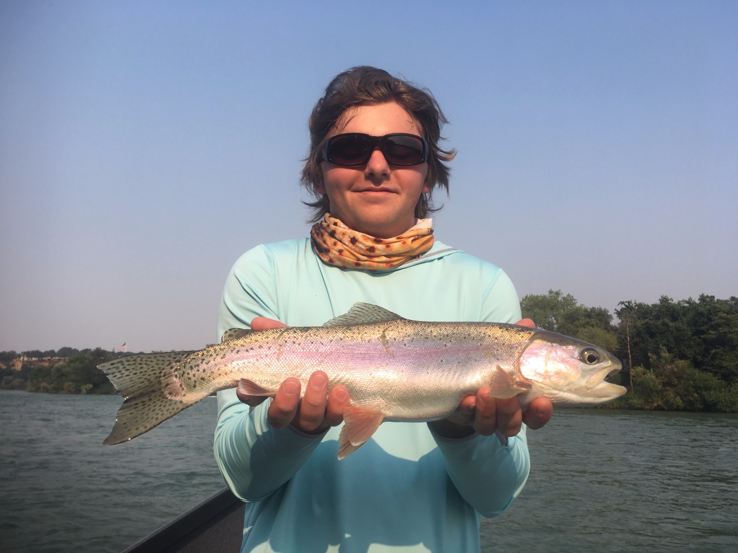Flyfishing  wild rainbows 