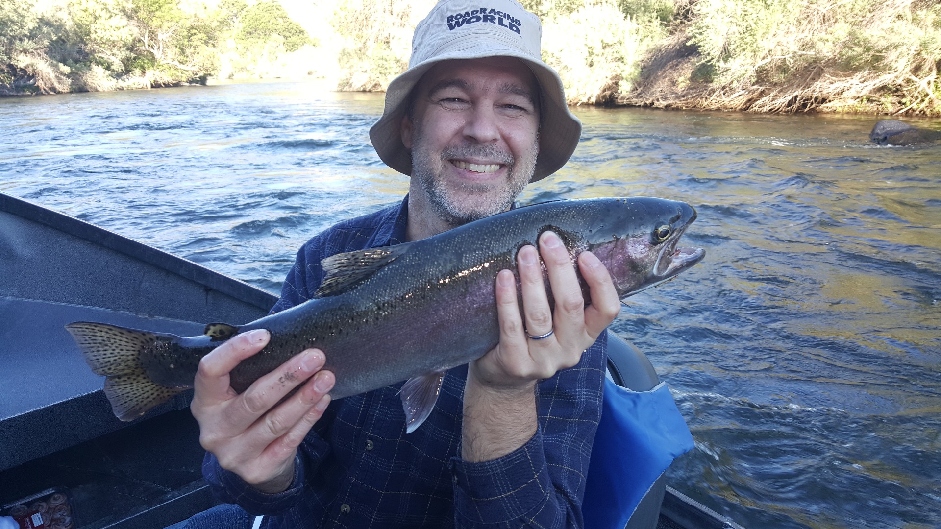 Klamath Summer Steelhead and Trout fishing Hot as the weather