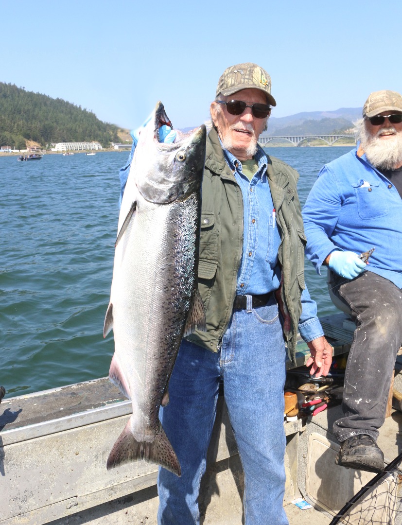 Fishing report: Fall Chinook fishing best in tidewaters of Oregon