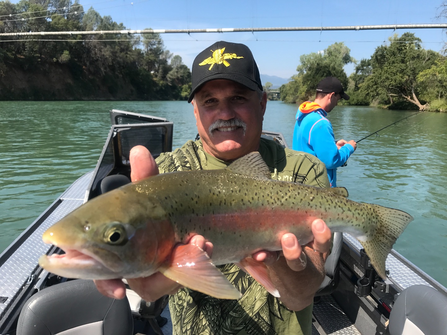 Steady steelhead action on the Sac!