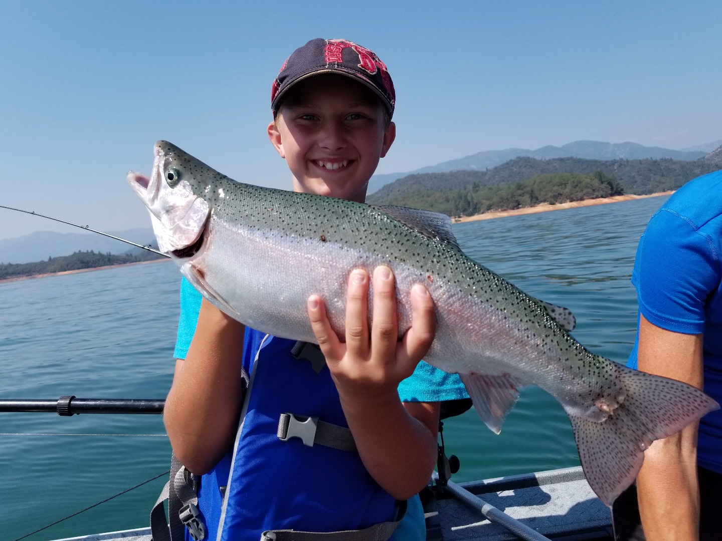 Big Trout on the bite at Shasta Lake
