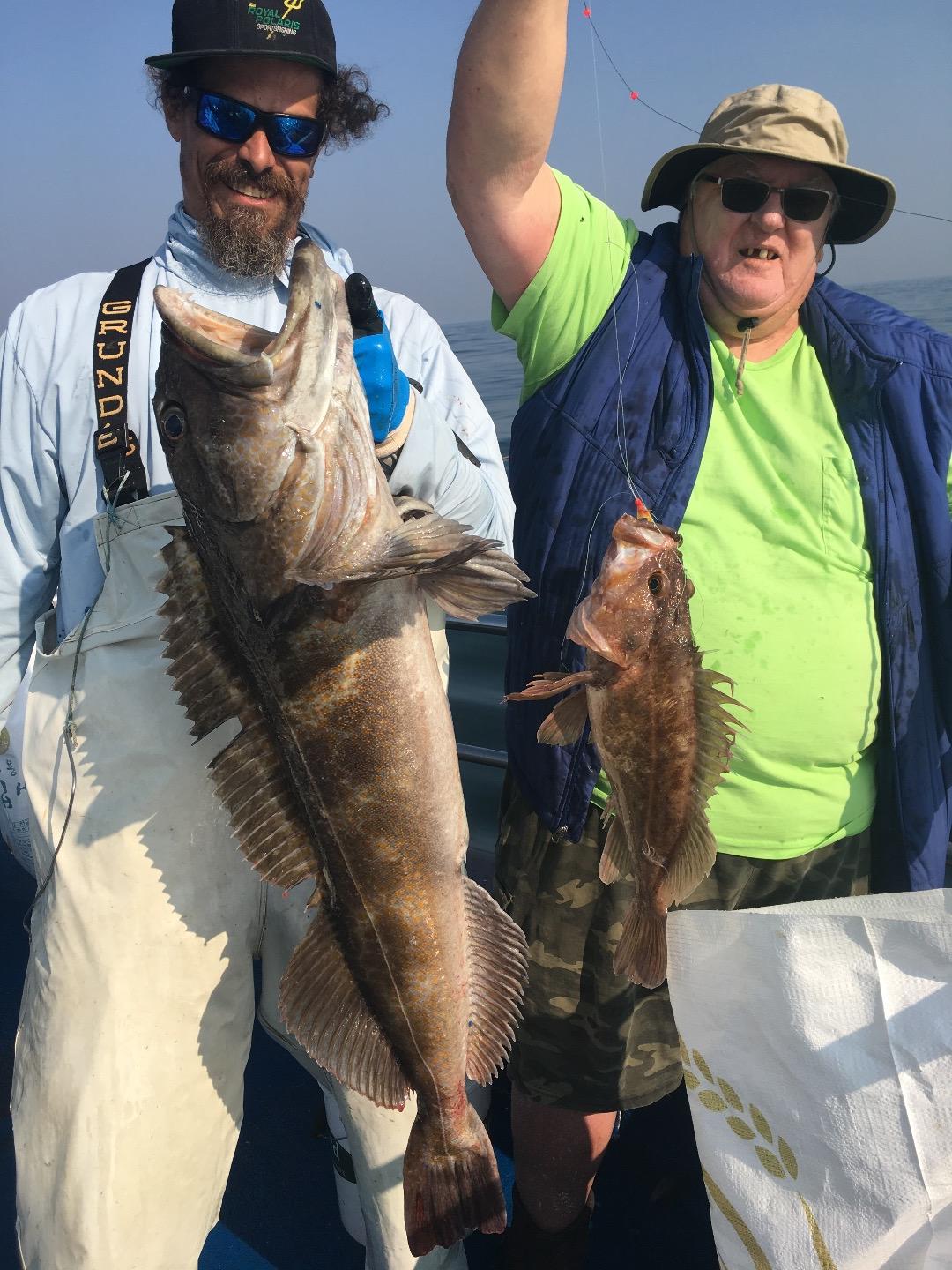 Rock and Lingcod at the Islands