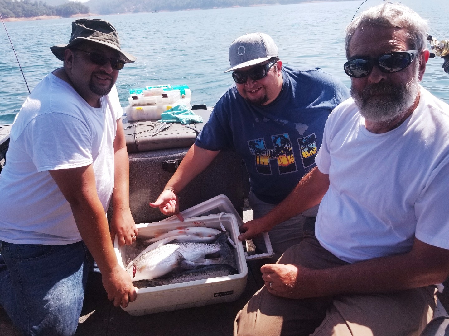 Shasta Lake Birthday Trout Party