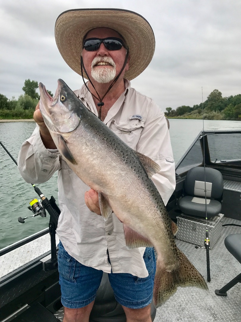 First drift Sacramento River King!