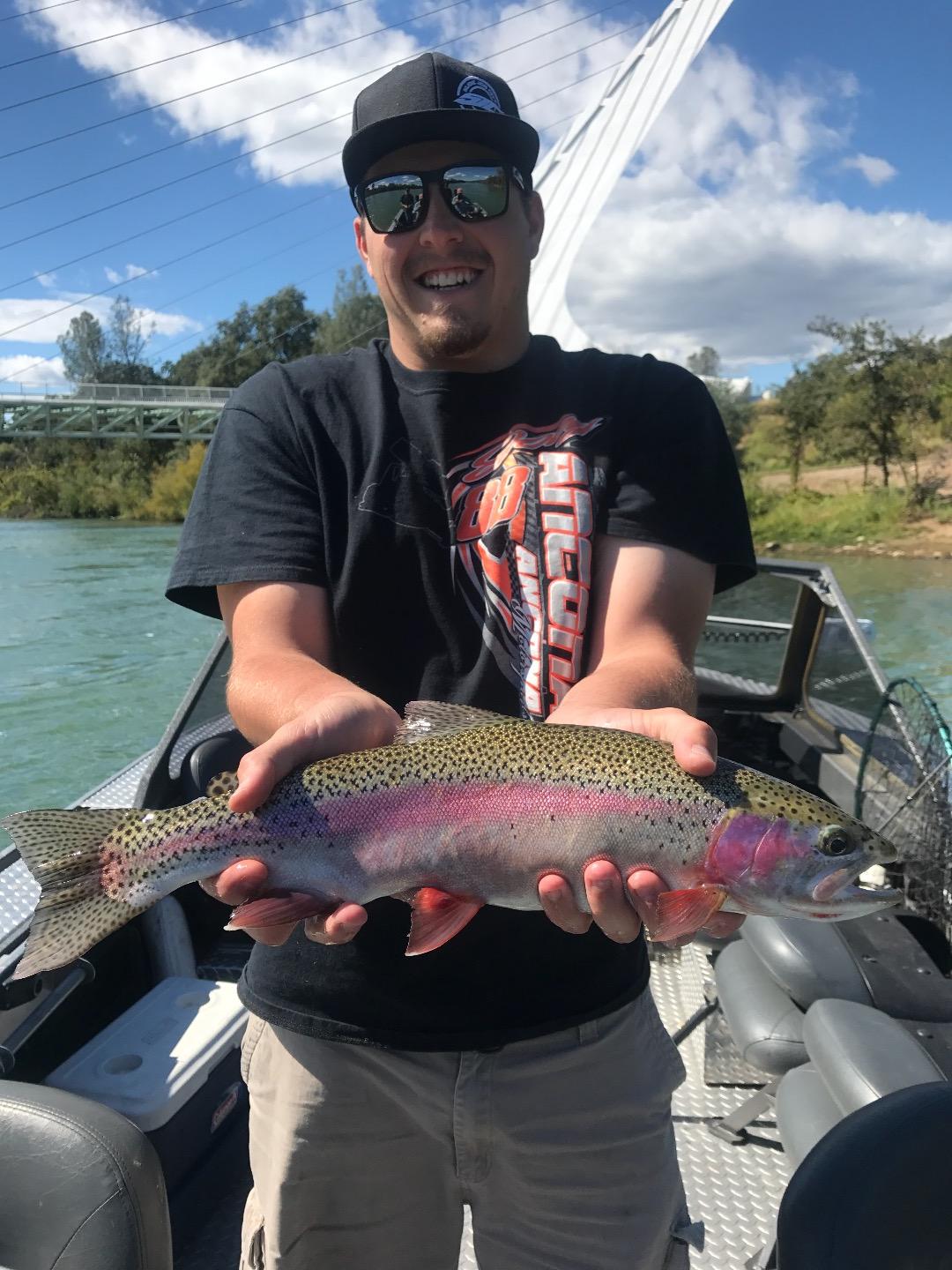 Redding rainbows are still biting!