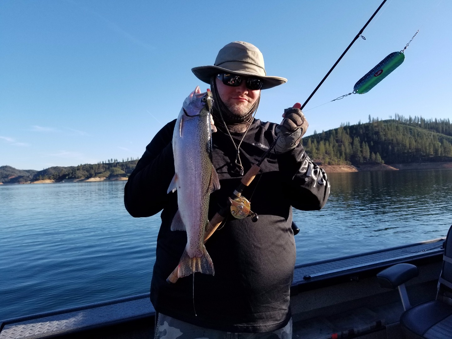 Shasta Lake Trout still fat still biting