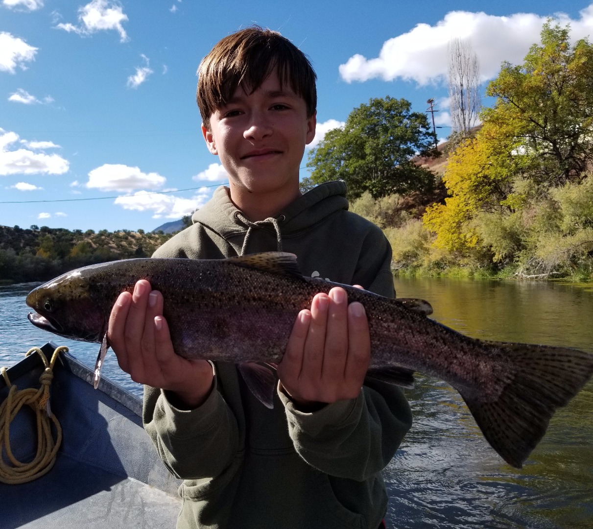 Klamath Steelhead action begins