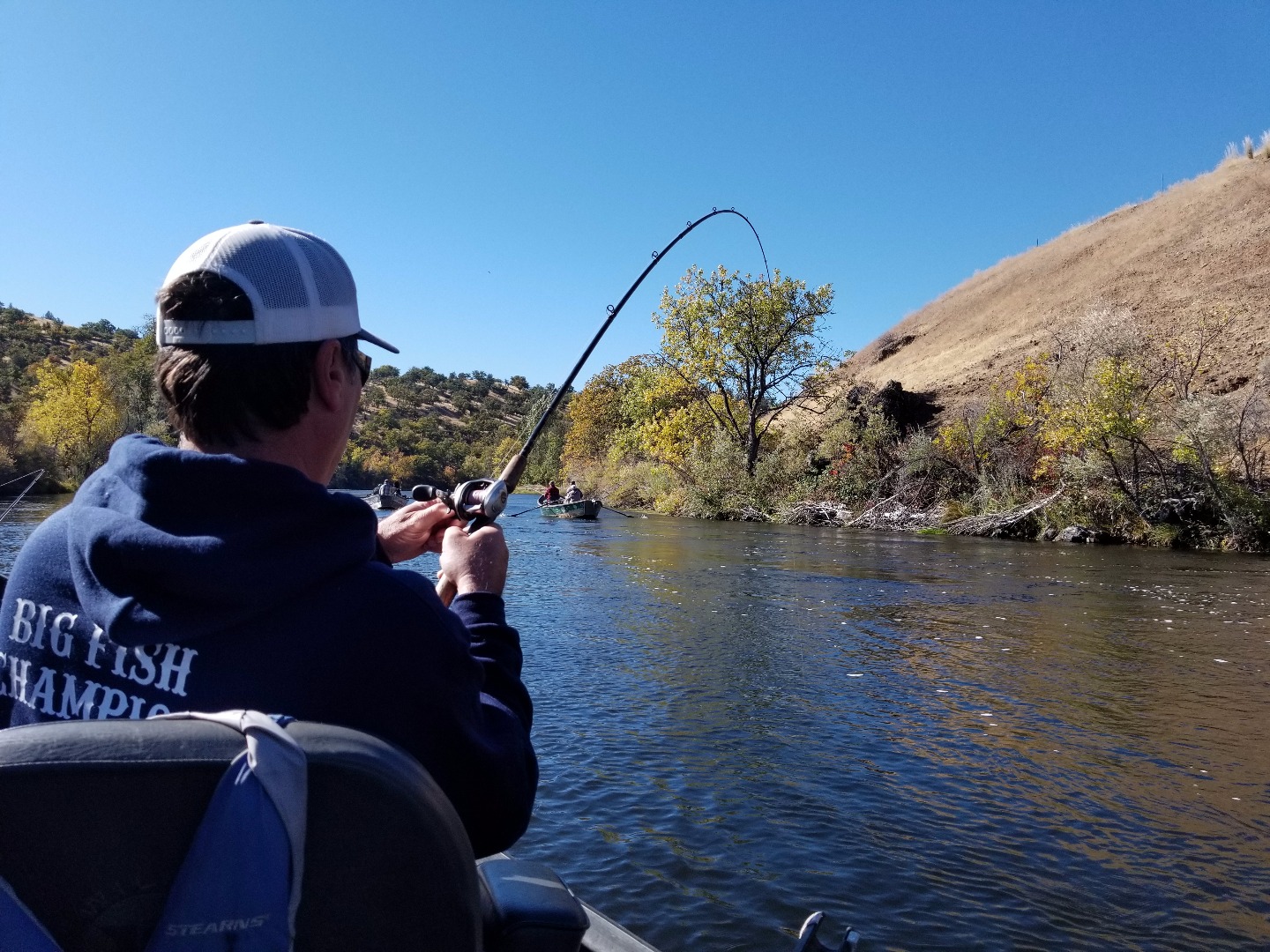 Klamath Steelhead and Salmon bending rods