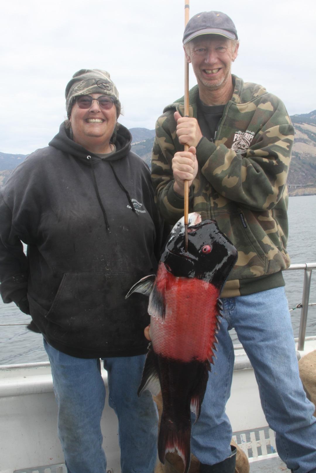 Incredible fishing and weather at Lopez Pt today!