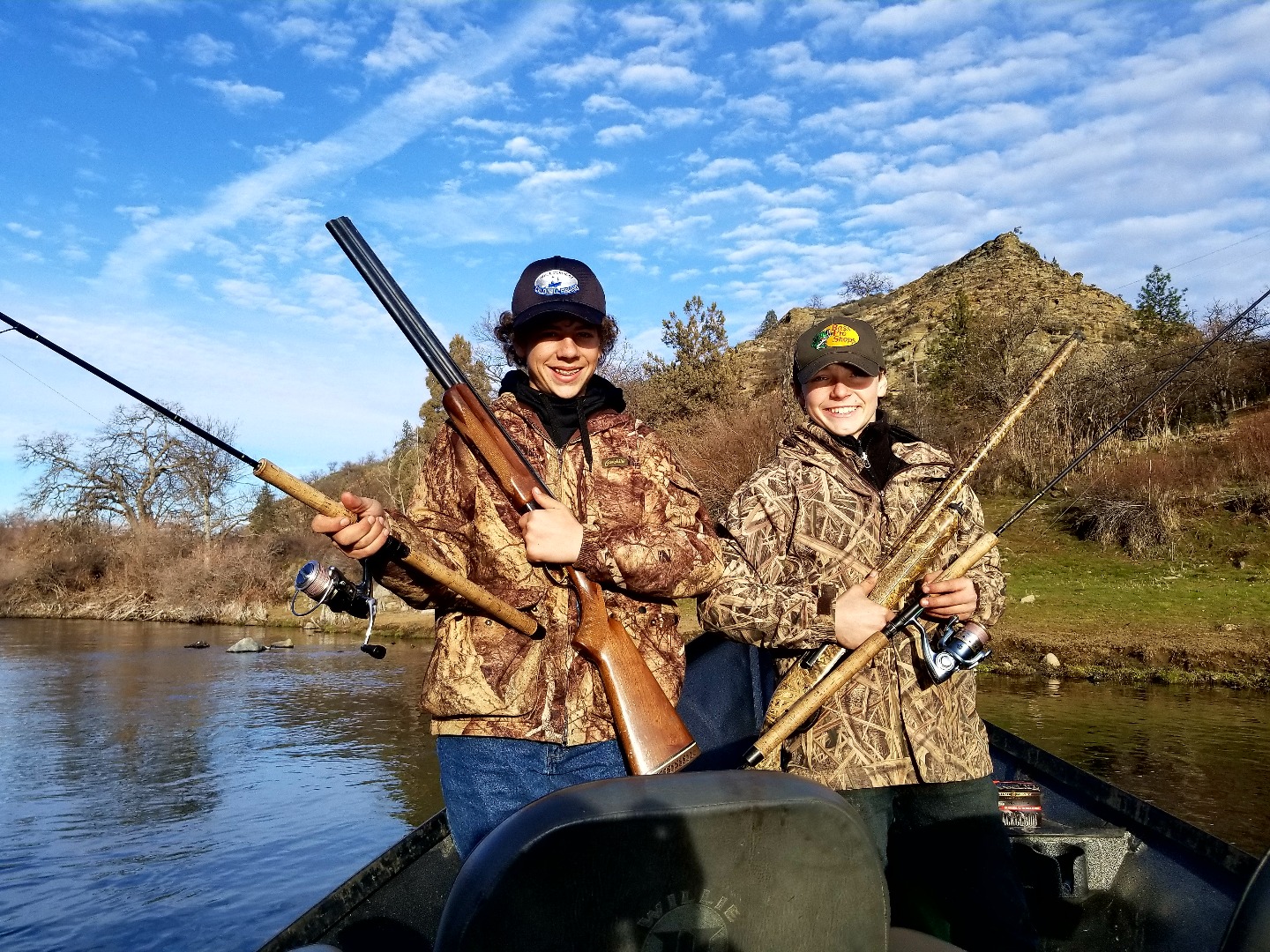 Casting and Blasting on the Klamath River