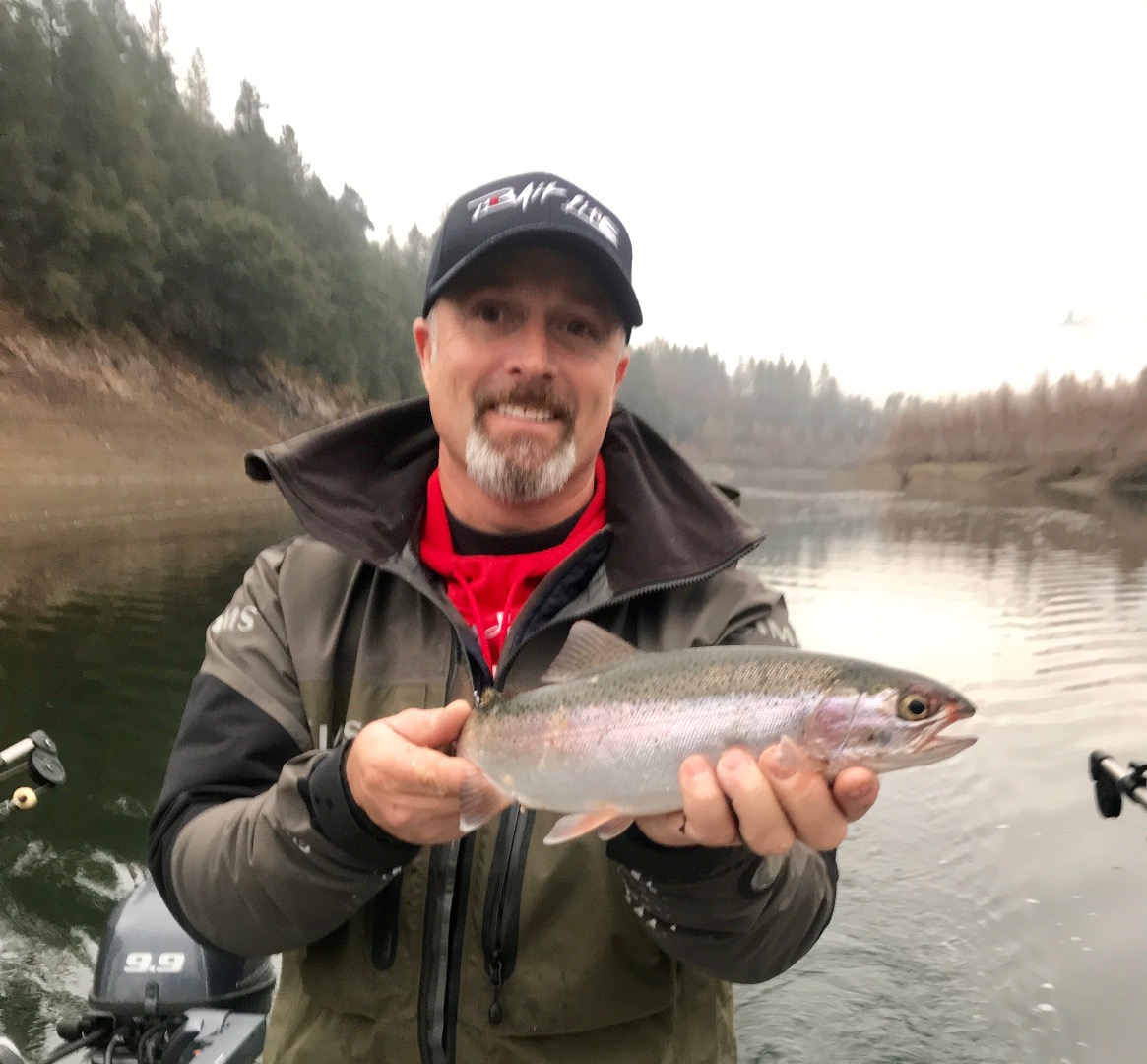 Winter trout fishing on Shasta Lake continues!