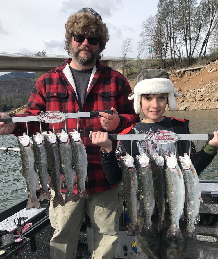 Fishing - Shasta Lake Trout Fishing is Very Good!