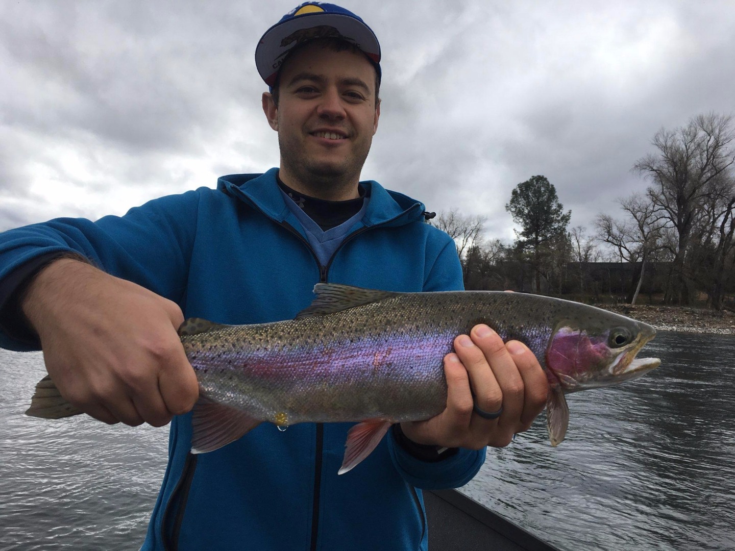 Big trout are hitting!
