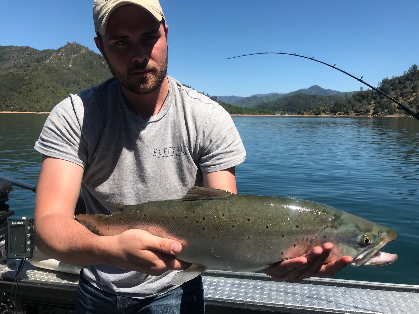 Fun in the Shasta Lake sun!